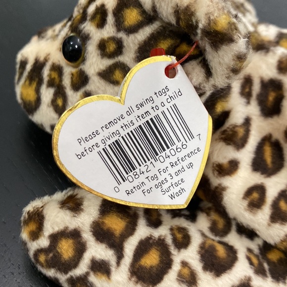 TY Beanie Baby “Freckles” the Leopard - 1996 - Picture 7 of 10